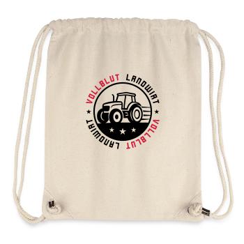 Vollblut Landwirt - Stanley/Stella recycelter Gym Bag - Naturweiß - Vorne