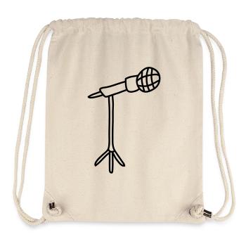 Microphone - Stanley/Stella Recycled Gym Bag - natural - Front