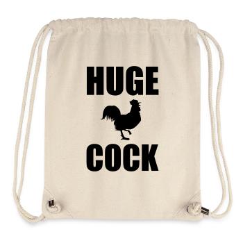 Huge Cock - Stanley/Stella Recycled Gym Bag - natural - Front