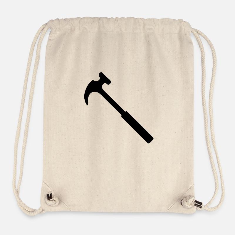 Marteau - Sac à cordon recyclé Stanley/Stella - blanc naturel