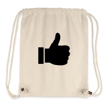 hand like - Stanley/Stella recycelter Gym Bag - Naturweiß - Vorne