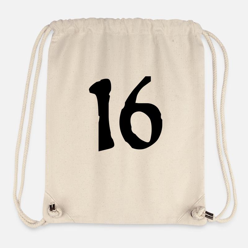 16_vec_1fr - Sac à cordon recyclé Stanley/Stella - blanc naturel