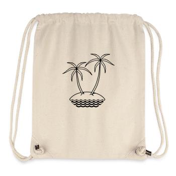 insel - Stanley/Stella recycelter Gym Bag - Naturweiß - Vorne