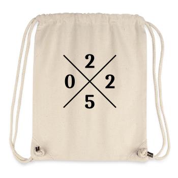 2025 Jahr - Stanley/Stella recycelter Gym Bag - Naturweiß - Vorne