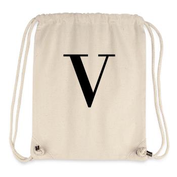 Capital V - Stanley/Stella Recycled Gym Bag - natural - Front