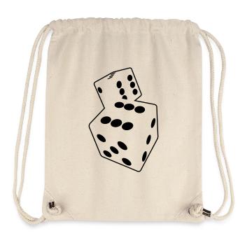 dices_1clr - Stanley/Stella Recycled Gym Bag - natural - Front