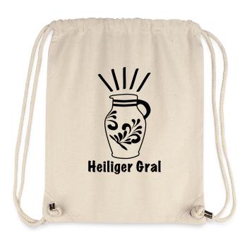 Heiliger Gral Apfelwein #Bembel #Frankfurt #FFM - Stanley/Stella recycelter Gym Bag - Naturweiß - Vorne