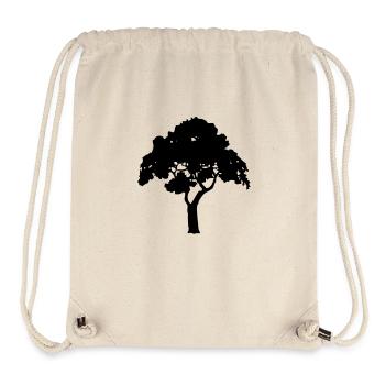 Arbre - Sac à cordon recyclé Stanley/Stella - blanc naturel - Devant