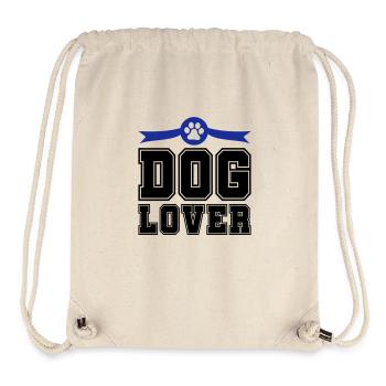 dog lover - Stanley/Stella recycelter Gym Bag - Naturweiß - Vorne