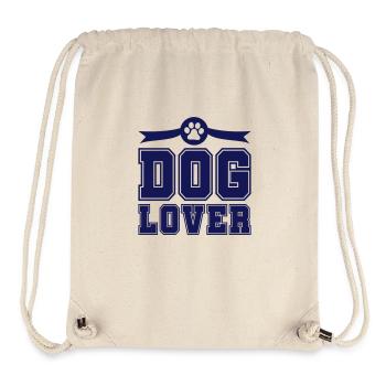 dog lover - Stanley/Stella recycelter Gym Bag - Naturweiß - Vorne