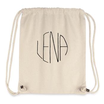 Lena - Stanley/Stella recycelter Gym Bag - Naturweiß - Vorne