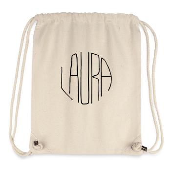 Laura - Stanley/Stella recycelter Gym Bag - Naturweiß - Vorne