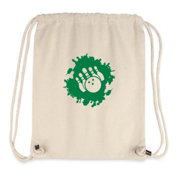 Skittles bowling blob - Stanley/Stella Recycled Gym Bag - natural - Front