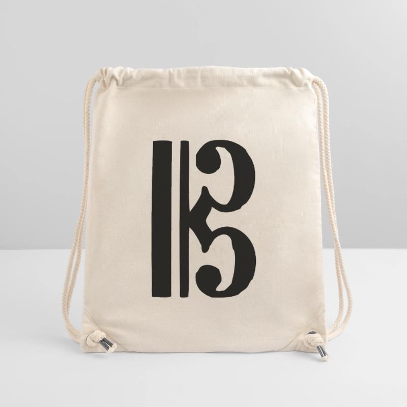cle had music notes Stanley/Stella Recycled Gym Bag