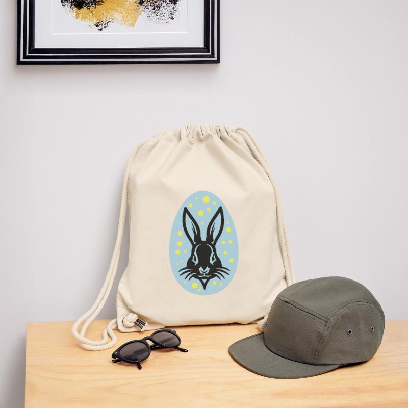 Easter Egg Easter Bunny Icon Easter Stanley/Stella Recycled Gym Bag