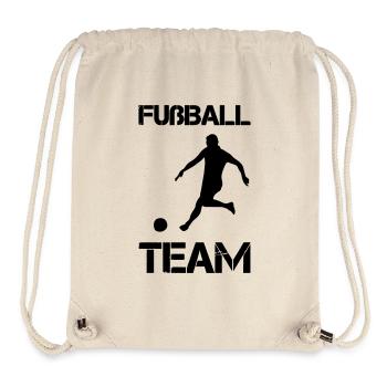 Équipe de football - Sac à cordon recyclé Stanley/Stella - blanc naturel - Devant