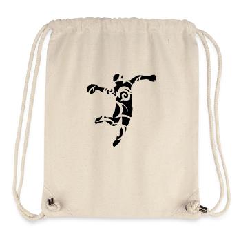 Handball tribal male de - Stanley/Stella recycelter Gym Bag - Naturweiß - Vorne