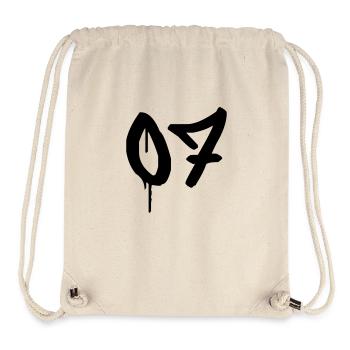 Graffiti : 07 - Stanley/Stella Recycled Gym Bag - natural - Front