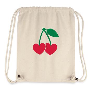 kirschen_f2 - Stanley/Stella Recycled Gym Bag - natural - Front