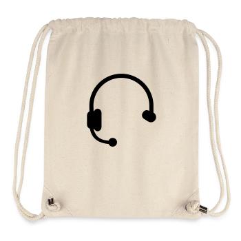 Headset Kopfhörer - Stanley/Stella recycelter Gym Bag - Naturweiß - Vorne