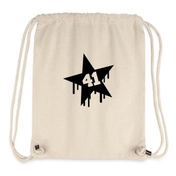 41 Star - Stanley/Stella recycelter Gym Bag - Naturweiß - Vorne