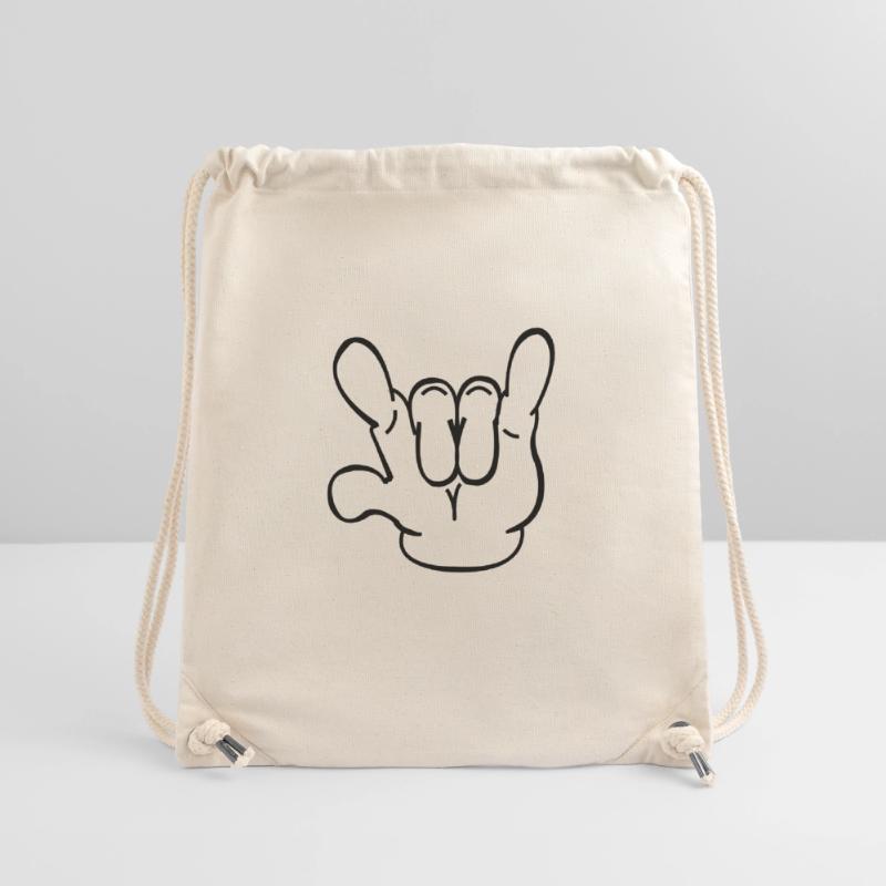 devil_hand Sac à cordon recyclé Stanley/Stella