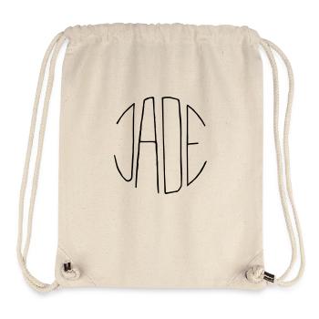 Jade - Stanley/Stella Recycled Gym Bag - natural - Front