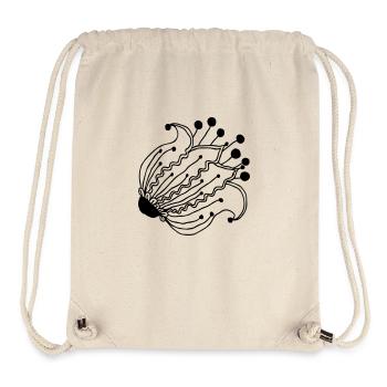 Flower bud flower - Stanley/Stella Recycled Gym Bag - natural - Front