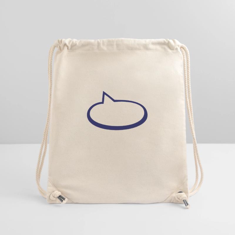 Speech bubble Comic Gelaber text gift comics Stanley/Stella Recycled Gym Bag