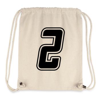 number 2 - Stanley/Stella Recycled Gym Bag - natural - Front