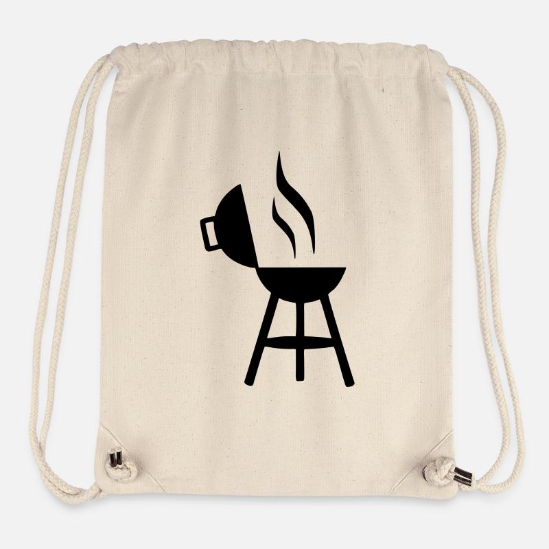 The grill - Stanley/Stella recycelter Gym Bag - Naturweiß
