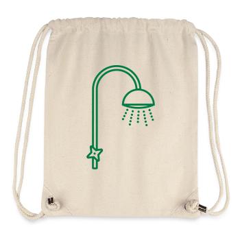 Dusche_d1 - Stanley/Stella recycelter Gym Bag - Naturweiß - Vorne