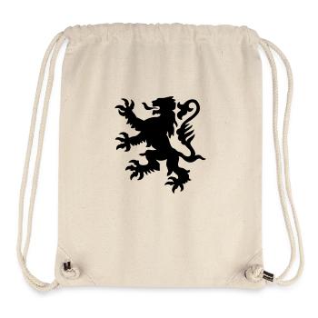 flemish lion scotland or flanders - Stanley/Stella Recycled Gym Bag - natural - Front