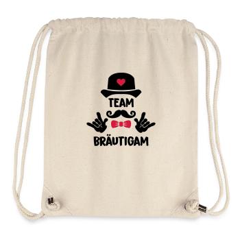 Team Bräutigam - Stanley/Stella recycelter Gym Bag - Naturweiß - Vorne