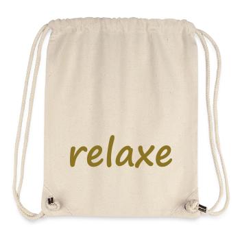 relaxe - Stanley/Stella recycelter Gym Bag - Naturweiß - Vorne