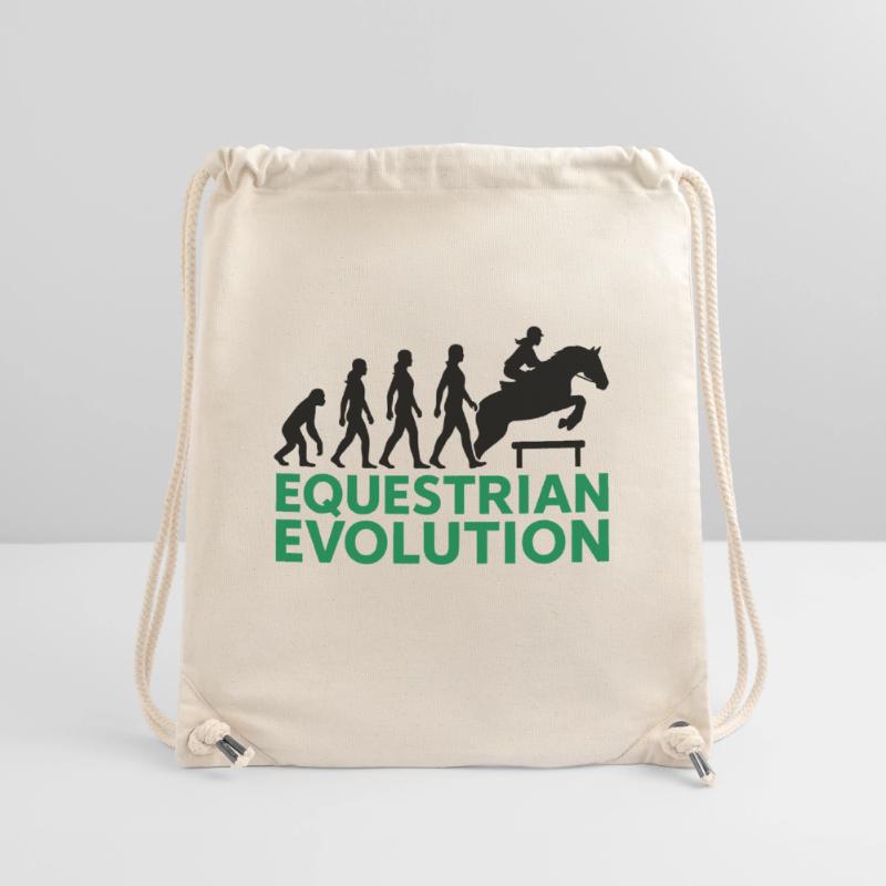 Equestrian Evolution Rider Gift Cool Stanley/Stella Recycled Gym Bag