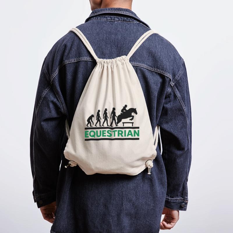 Cadeau cavalier Equestrian Evolution Cool Sac à cordon recyclé Stanley/Stella