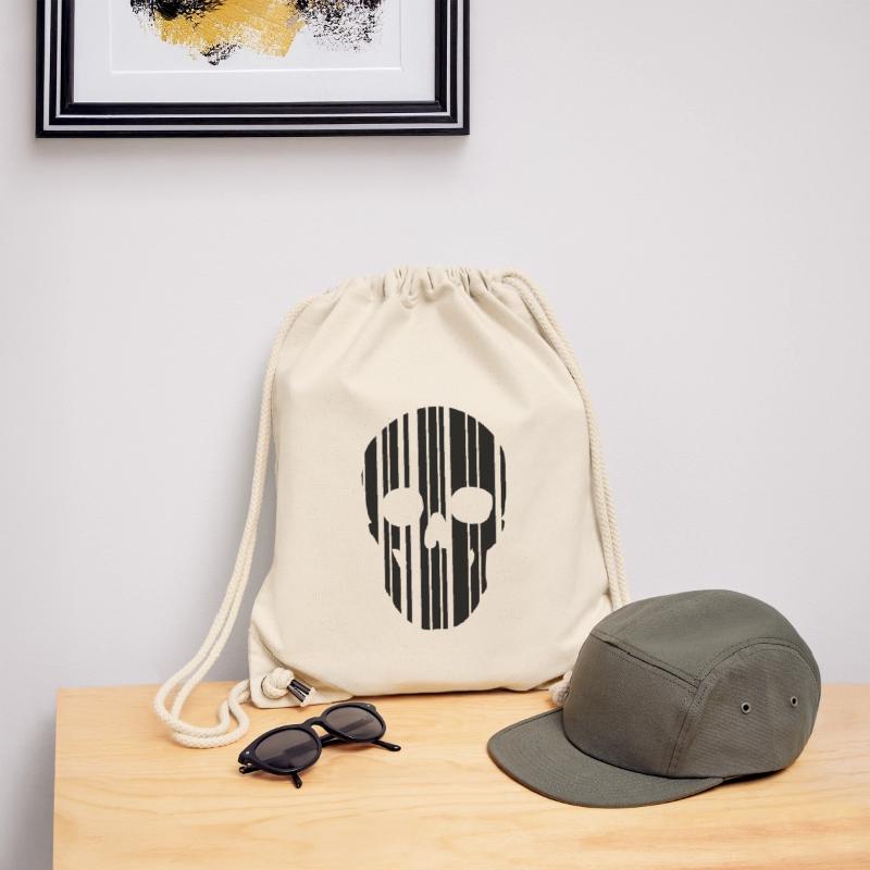 barcode skull Stanley/Stella Recycled Gym Bag