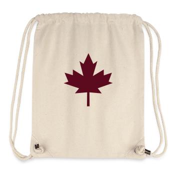 maple leaf - Stanley/Stella Recycled Gym Bag - natural - Front