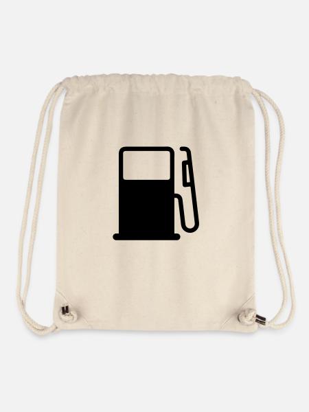 petrol pump - Stanley/Stella Recycled Gym Bag - natural