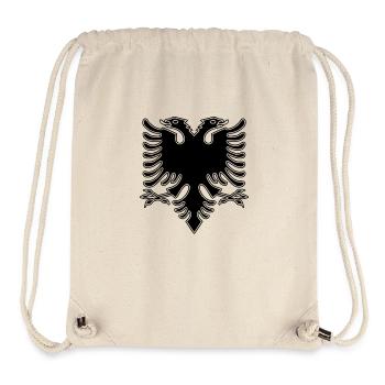 Doppelkopf Eagle_V2 - Stanley/Stella recycelter Gym Bag - Naturweiß - Vorne