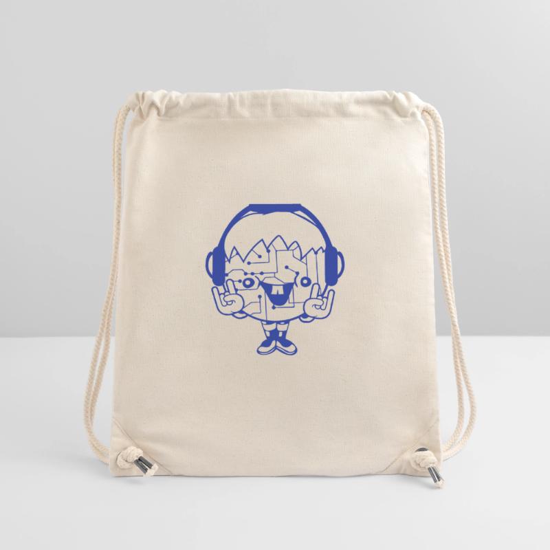 DJ Data Microchip Pattern Computer Nerd Geek Party Stanley/Stella Recycled Gym Bag