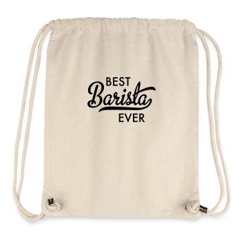 Barista - Sac à cordon recyclé Stanley/Stella - blanc naturel - Devant
