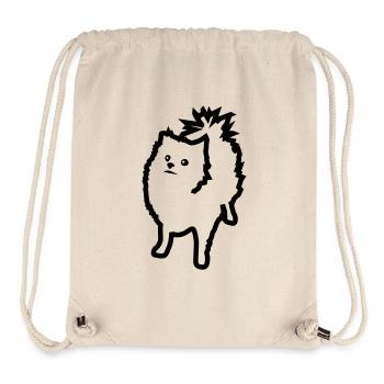 Spitz - Stanley/Stella recycelter Gym Bag - Naturweiß - Vorne