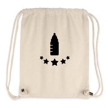 baby__flasche_stars__f1 - Stanley/Stella Recycled Gym Bag - natural - Front