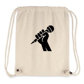 microphone - Stanley/Stella Recycled Gym Bag - natural - Front