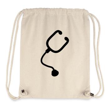Stethoscope - Doctor - Stanley/Stella Recycled Gym Bag - natural - Front