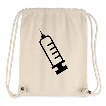 Spritze - Stanley/Stella recycelter Gym Bag - Naturweiß - Vorne