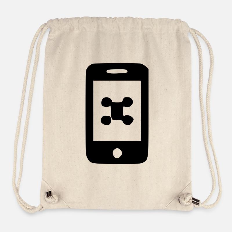 Telephone - Stanley/Stella Recycled Gym Bag - natural