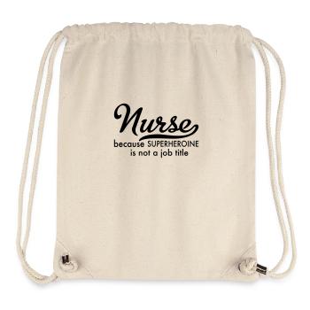 Nurse - Stanley/Stella Recycled Gym Bag - natural - Front